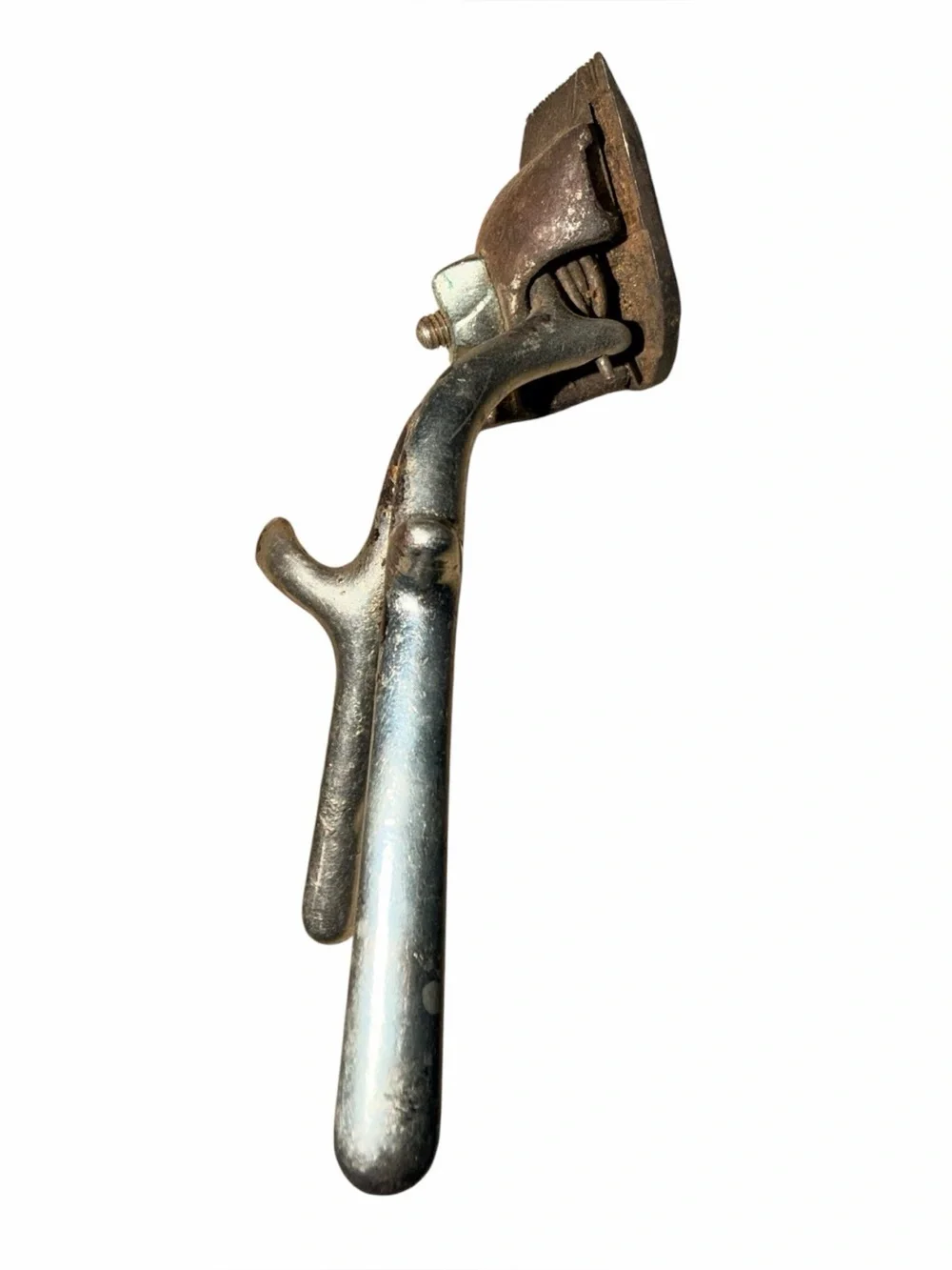 Vintage Manual Hair Clippers Antique Rusty Blade Plate Replacement Part Repair